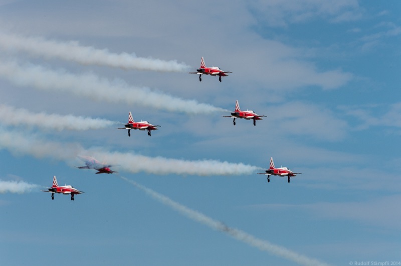 Patrouille Suisse Northrop F-5E Tiger II