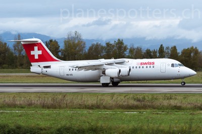 HB-IXQ Avro-146RJ100