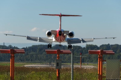 HB-JVH Fokker F-100